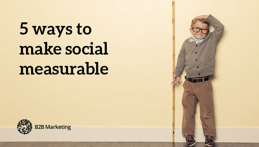 5 ways to make social measurable image