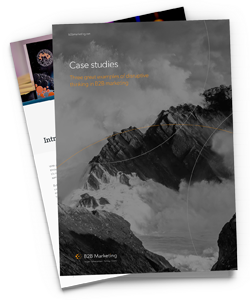 Three great examples of disruptive thinking in B2B marketing