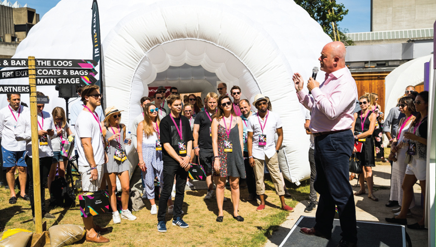 Awards case study: How Kenshoo closed $252,000 business with its K in the Park live event image