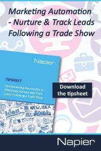 Marketing automation – Nurture & track leads following a trader show