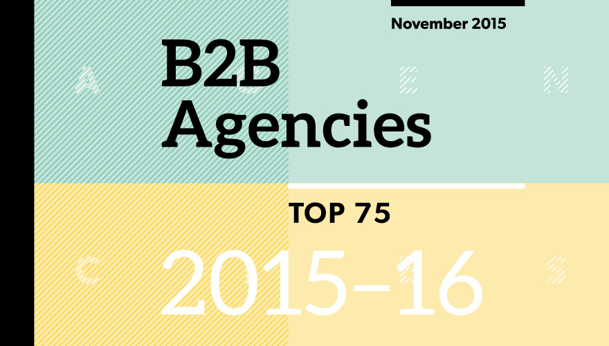 Top B2B Agencies 2015 2016
